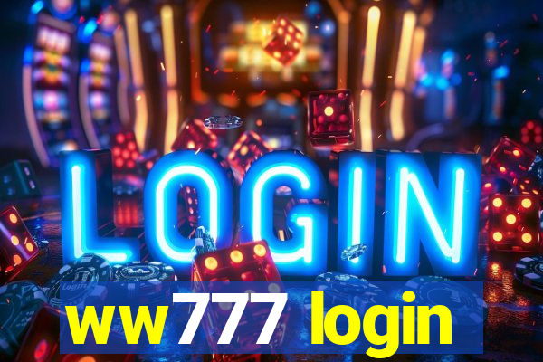 ww777 login